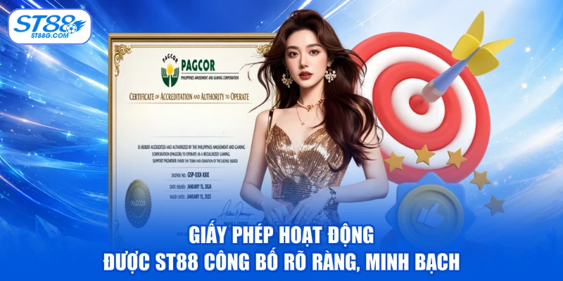 Giấy Phép Hoạt Động - Bảo Chứng Minh Bạch Từ ST88 - kreno.top